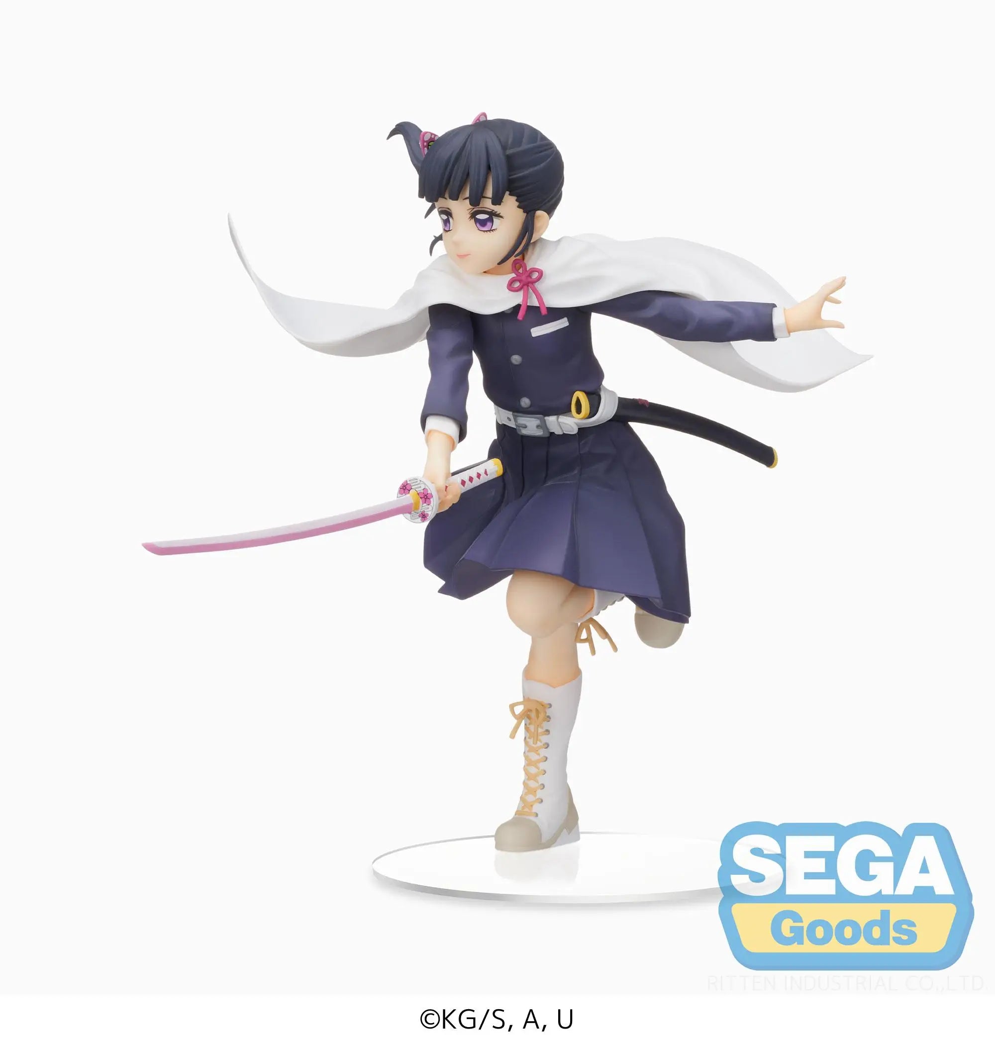В наличност Оригинална SEGA Demon Slayer: Kimetsu No Yaiba Tsuyuri Kanao 17CM PVC екшън фигурка Модел Подаръци Колекции Кукла