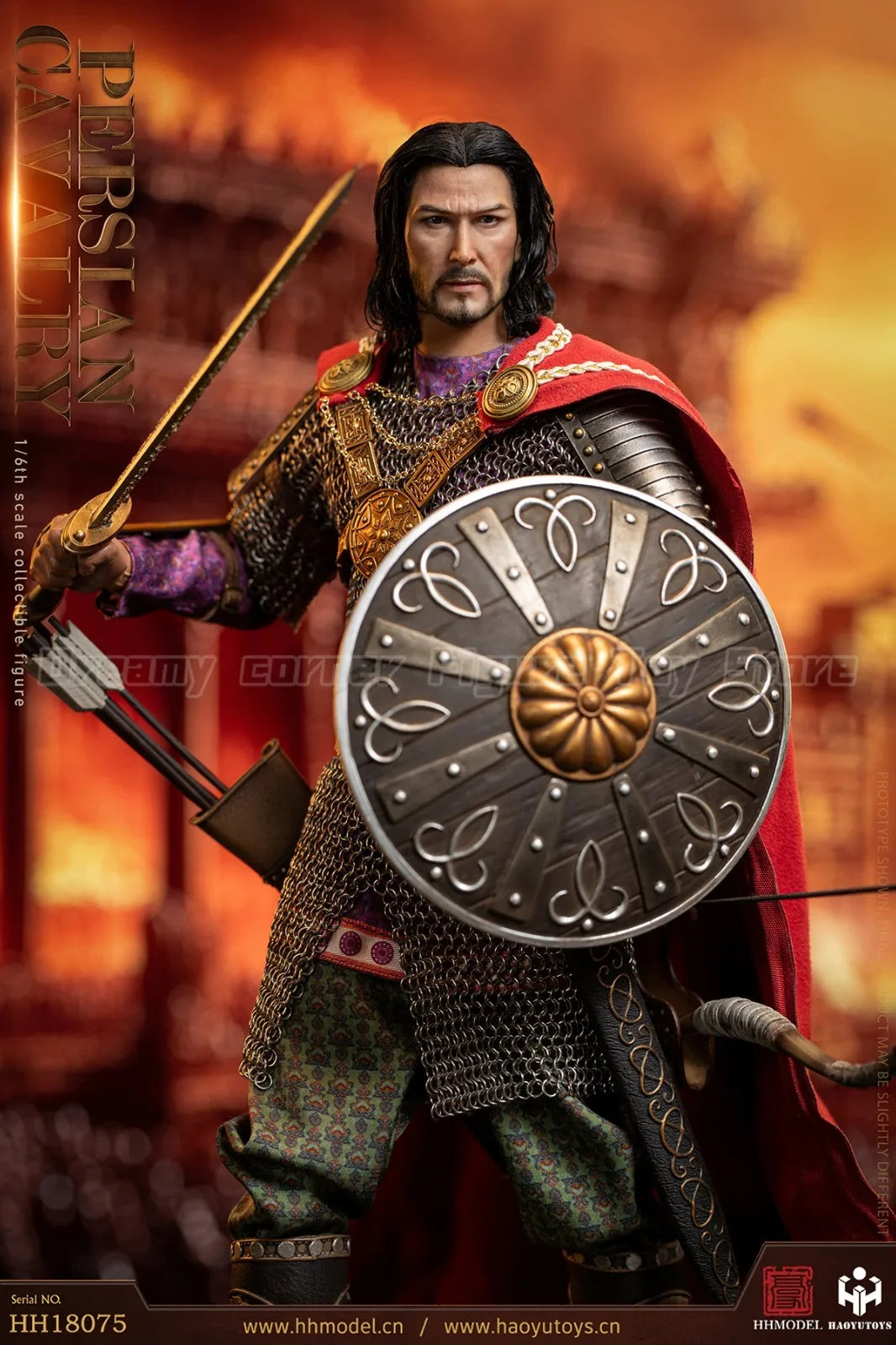 【In Stock】HHMODEL HAOYUTOYS HH18075 Imperial Legion Persian Heavy Cavalry 1/6 Action Figure Toy Collection