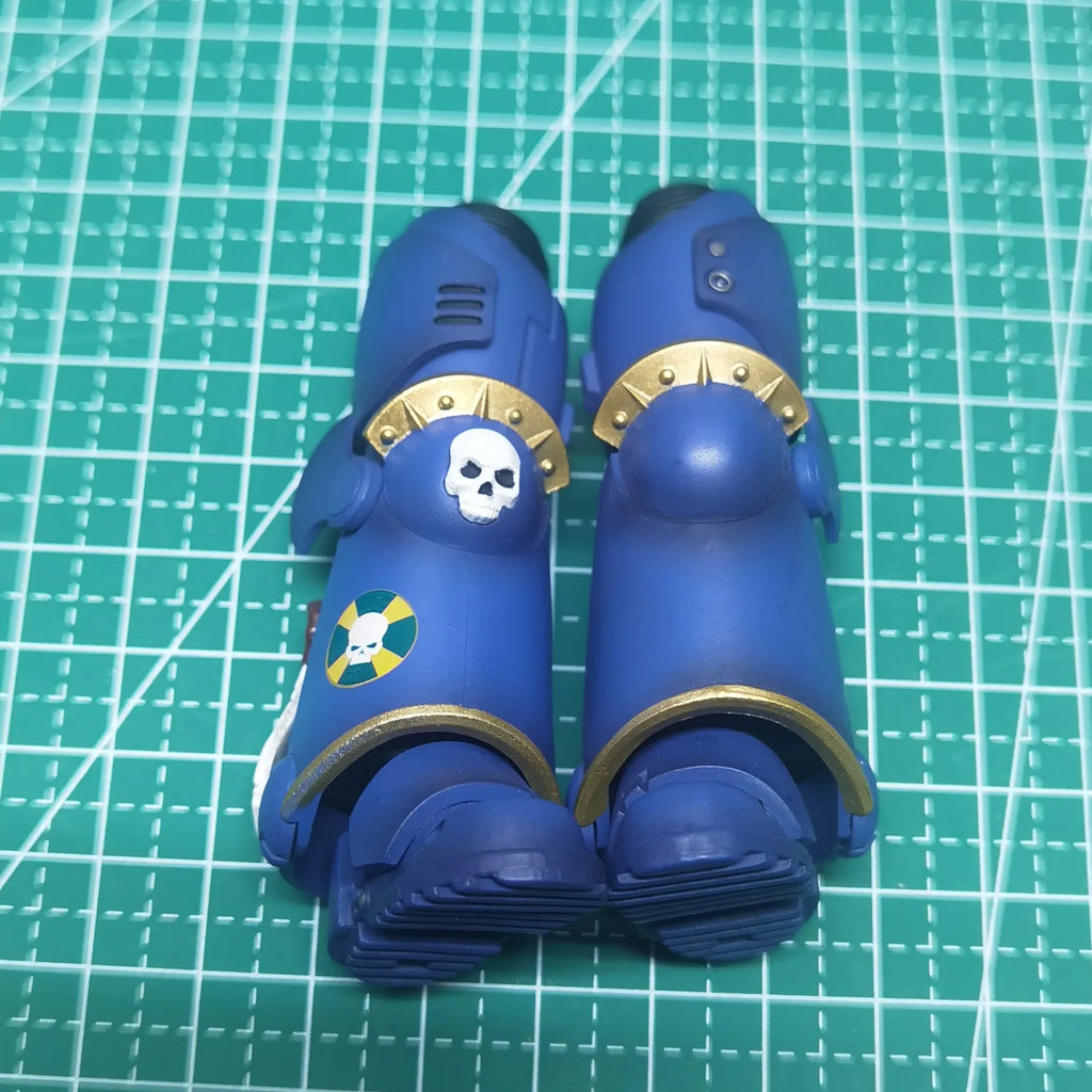 【Accessories】JOYTOY Warhammer 1/18 Action Figures Ultramarines Metaurus with Power Axe, Stormshield and Plasma Pistol Model Toy