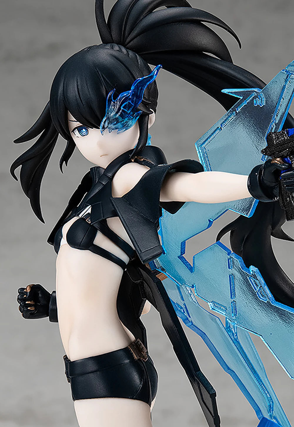 100% Original in Stock Good Smile Company Pop Up Parade BlackRock Shooter: Dawn Fall Black  Rock Shooter Anime Figure Model