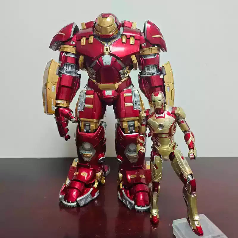 45cm Iron Man Mk44 In Stock Marvel Legends Action Figure Mark Hulkooster Hulkbuster Armor 1/7 Assembly Collect Model Toys Gifts