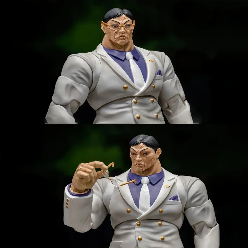 Storm Toys Baki Hanayama Kaoru 1/12 Highly Articulated Action Figure Collectible Model With Perfect For Anime Fans & Collectors