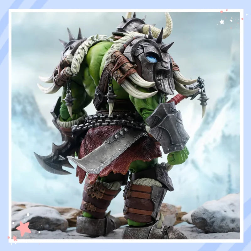 Mithril No.02 Orc Berserker Action Figure 1/10 Scale Poseable Guardian Of The Horde Collectible Model Gift For Collectors