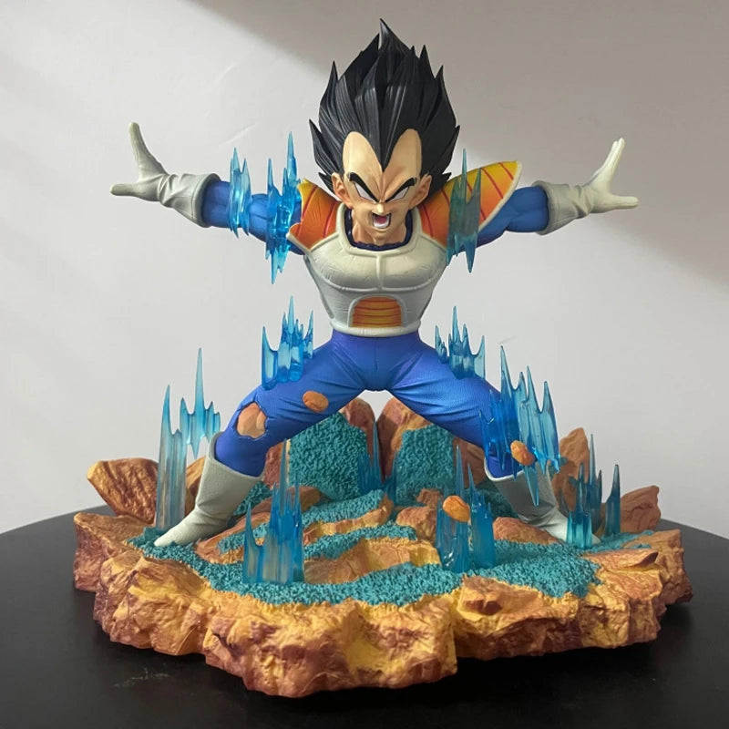 Anime 22cm/8.66inch Dragon Ball Z Majin Vegeta Figure Vegeta Figurine Action Figures Pvc Statue Collection Model Toys Gift