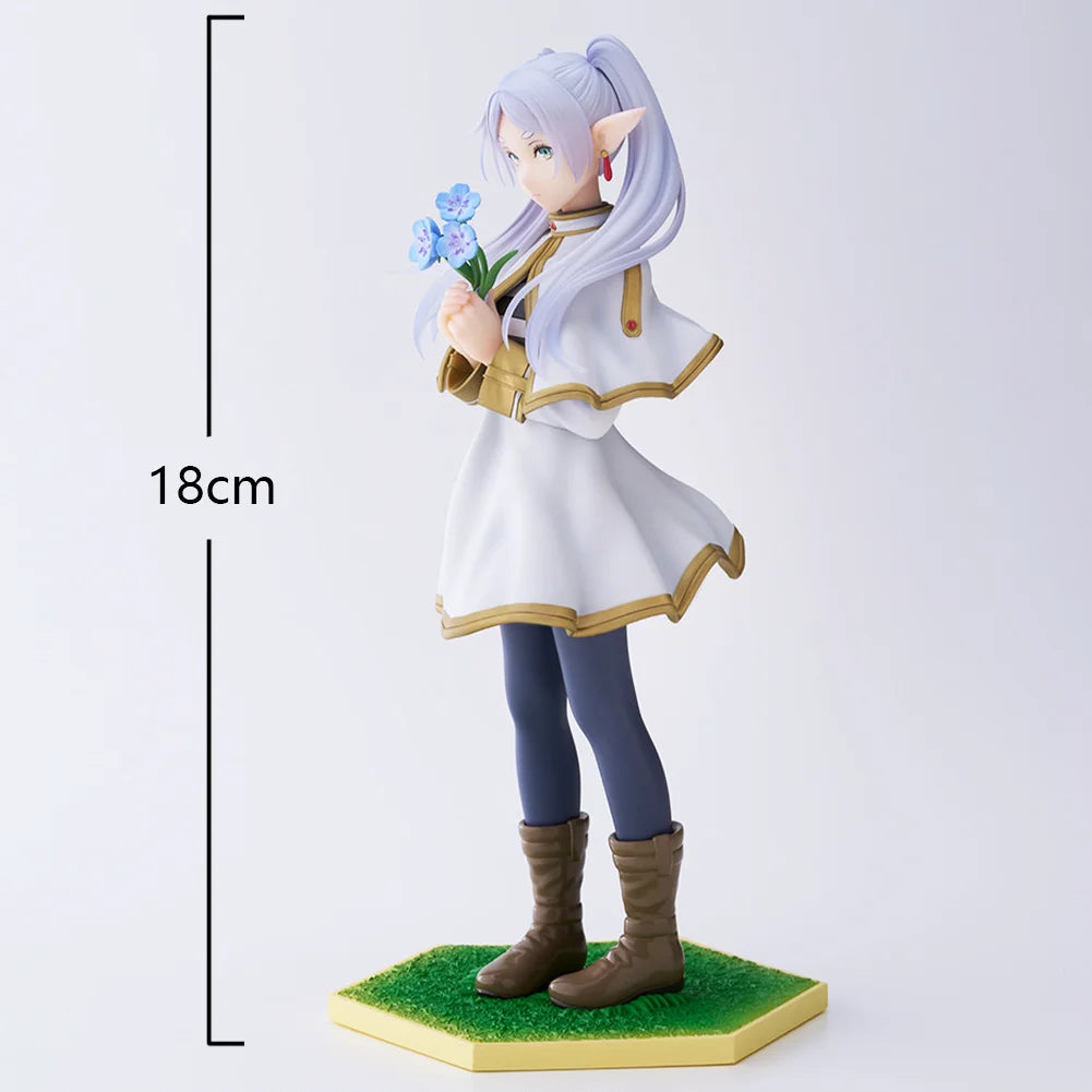 15cm Frieren:  Anime Figure Himmel Standing bouquet Action Figure Luminasta Frieren Figurine Collection Model Kids Gift 2pcs