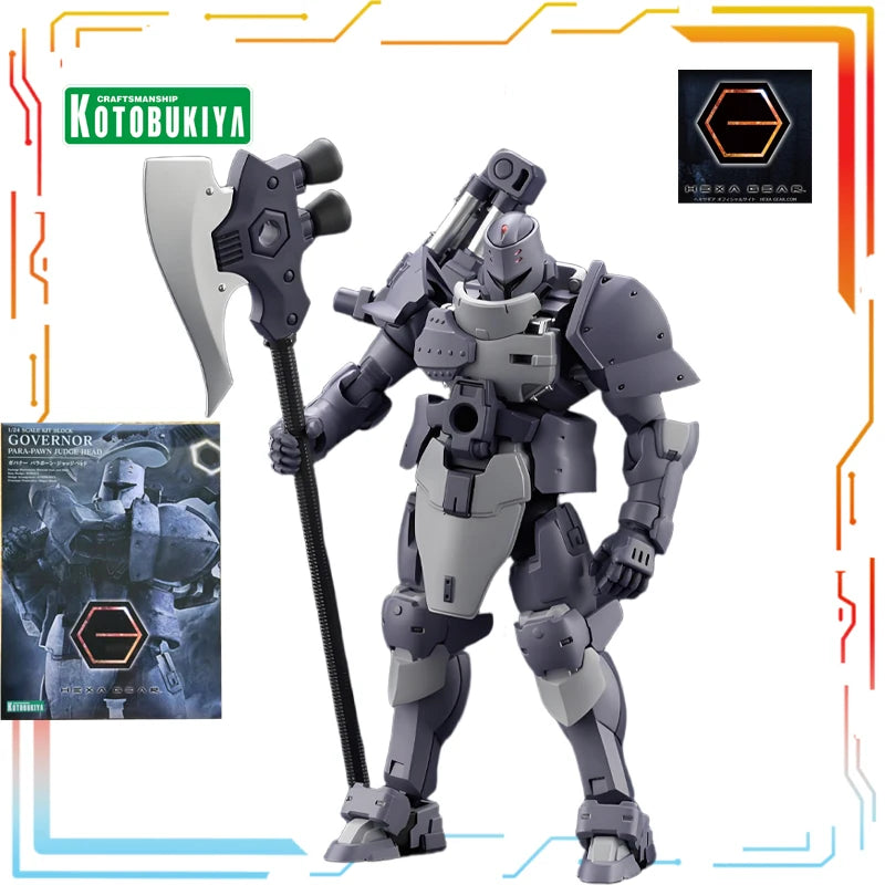 Kotobukiya Original Hexagonal Gear 1/24 Mech Assembly Series Machine Teeth Anime Action Figure Model Toys Festival Gift for Boys