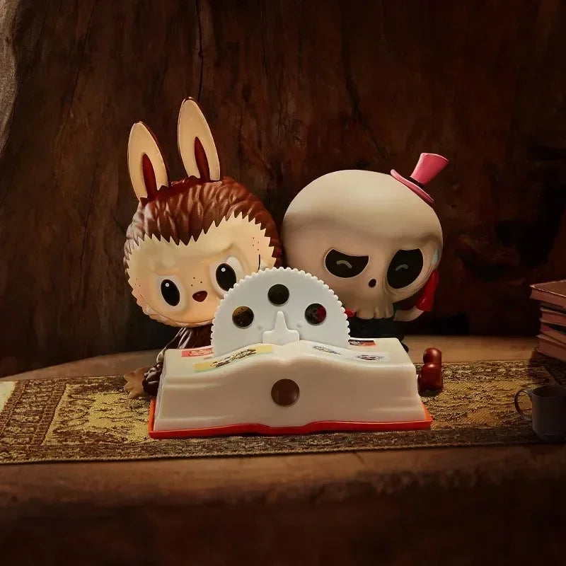 POP MART LABUBU THE MONSTERS Mischief Diary Series Blind Box Surprise Box Оригинална екшън фигурка Анимационен модел Орнамент Колекция