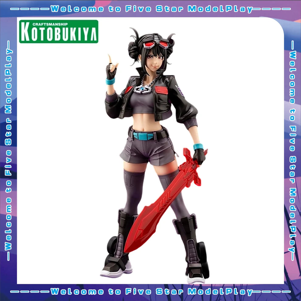 In Stock Original Kotobukiya Beautiful Girl Statue Transformers Series Figure Model Toys Gift Ornaments