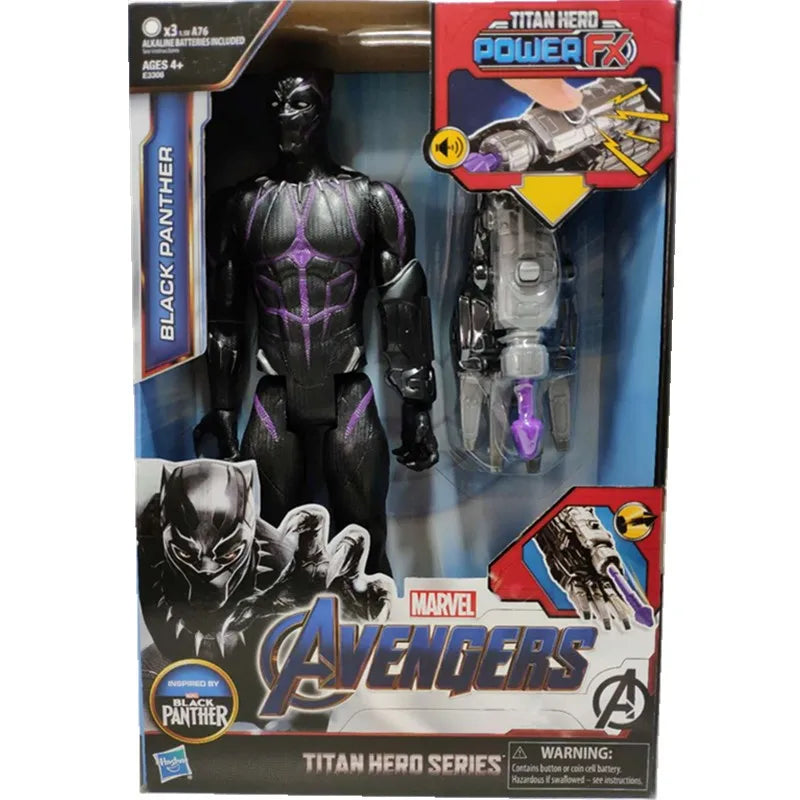 Hasbro Marvel Genuine Marvel The Avengers Black Panther Captain America Action Figure Toys for Boys Girls Gift Collectible Model