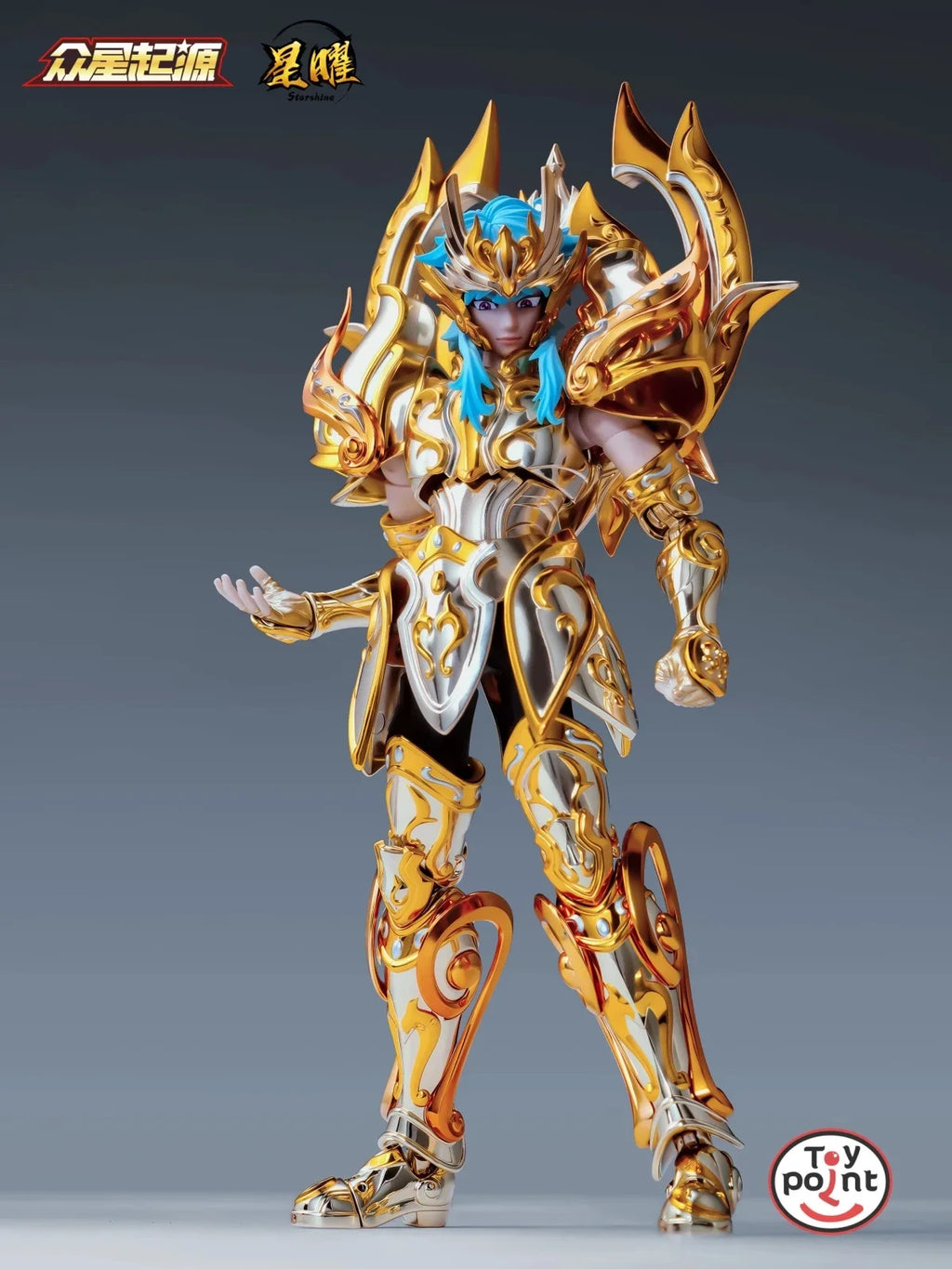 New in Stock Saint Seiya EX ToyPoint Clothing Myth TP Origin of Stars Aquarius Action Doll Toys Gift