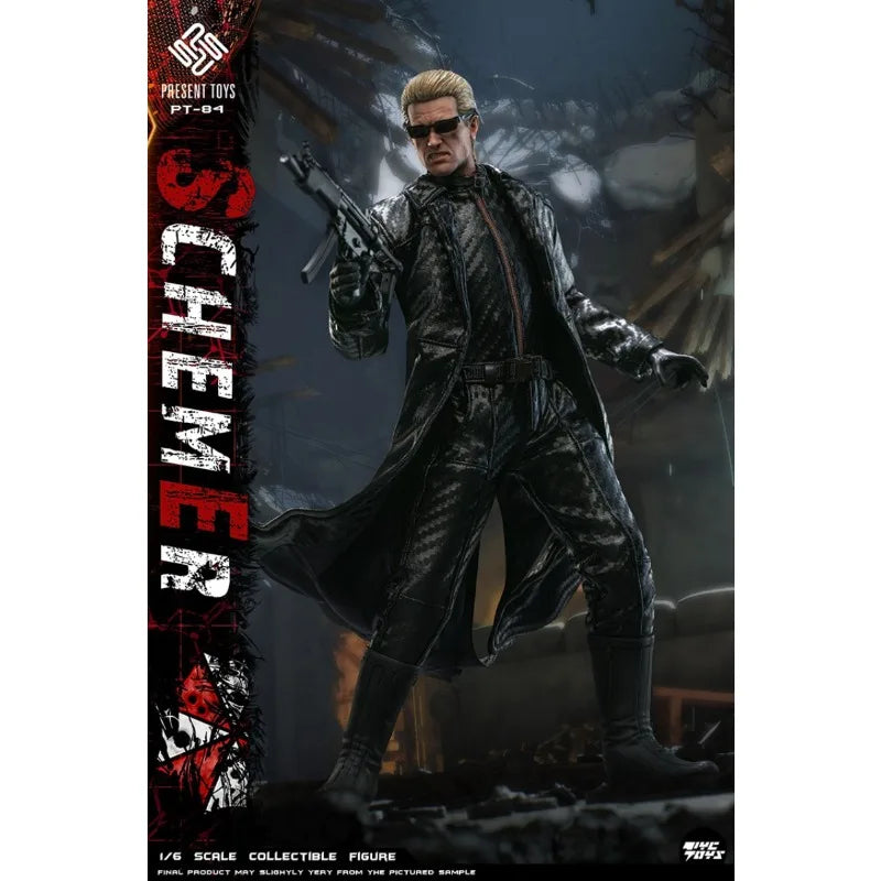 In Stock PRESENT TOYS Albert Wesker PTSP84 1/6 Scale Collectible Action Figure Anime Model  Toy Doll Gift Hobby Collectible