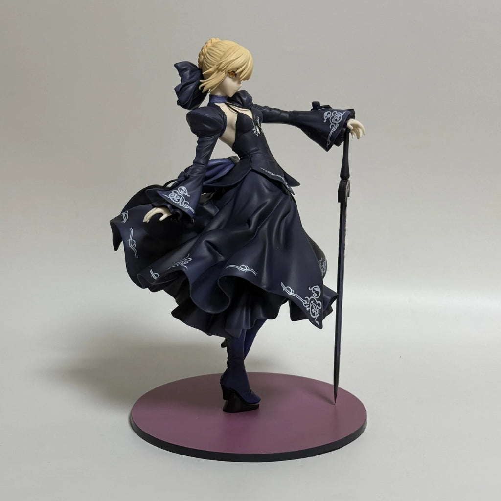 25cm Fate/Grand Order Saber Sexy Anime Girl Figure Altria Pendragon Dress Action Figure Saber Alter Figurine Model Doll Toy Gift