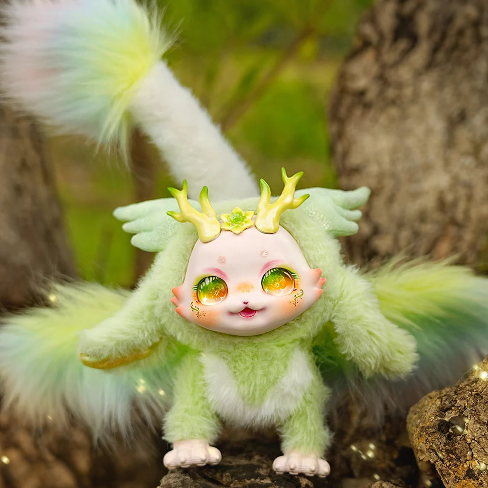 Illusion Creature Maytree Doll 18cm Skeleton Fantasy Biological Cute Collectible Kawaii Surprising Box Plush Toy Figure Kid Gift