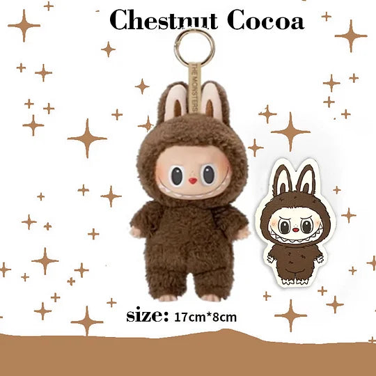 Original Popmart Labubu V1 V2 V3 The Monsters Macaron Have A Seat Big Into Energy Series Blind Box Vinyl Plush Doll Pendant