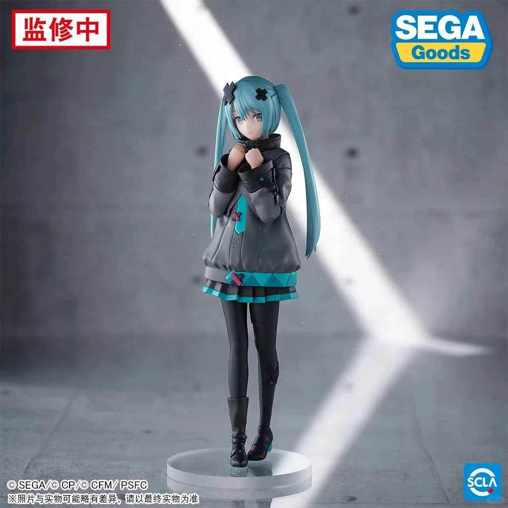 New In Stock Hatsune Miku In A World With Closed Windows Collectible Anime Action Kwaii Miku Figures Model Toys Christmas Gifts