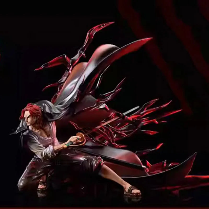 Anime Shanks One Piece Figures Chronicle Master Stars Plece Squatting The Shanks Action Figures PVC Model Collection Toys Gifts