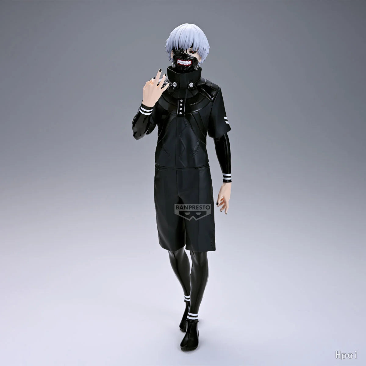 BANDAI 19CM Anime Tokyo Ghoul Kaneki Ken Figure 1/8 Awakened ver Scene Model Toy Doll Can Change Head Stand Aciton Figure PVC