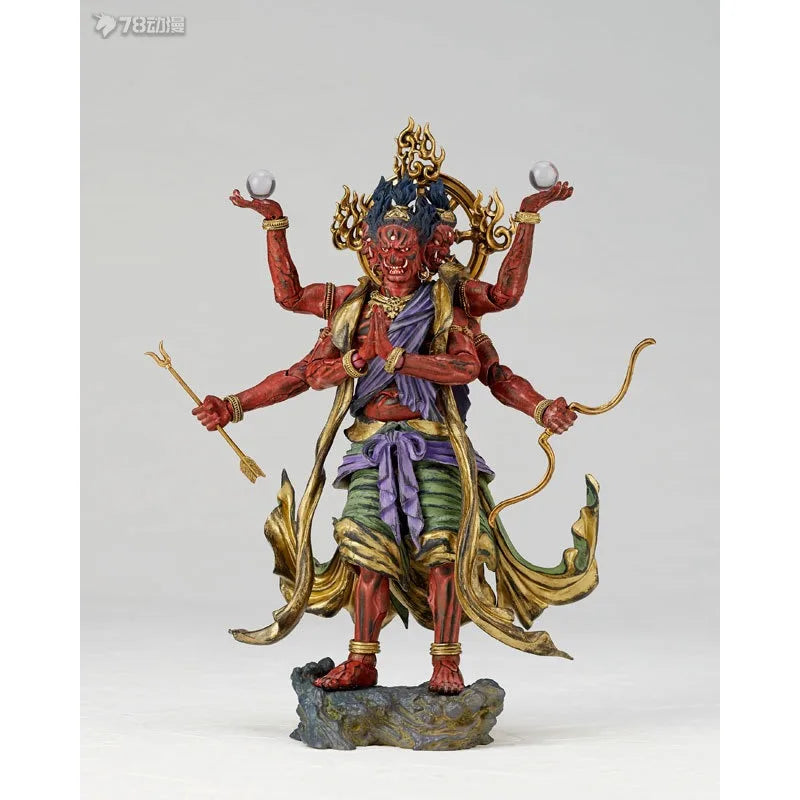 Kaiyodo Original Finished Product Movable Exquisite Figurine Series Asura Anime Toys Collectible Model Festival Gift for Boys