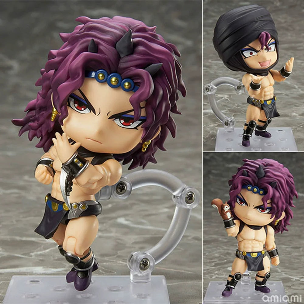 Jojo'S Bizarre Adventure Nendoroid Q Version Figures Jotaro Kujo Josuke Giorno Dio Jonathan Anime Collectible Desktop Decor