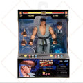 Original Jada Toys Ultra Street Fighter II The Final Challengers Grey Ryu In Stock Anime Action Collection Figures Model Toys