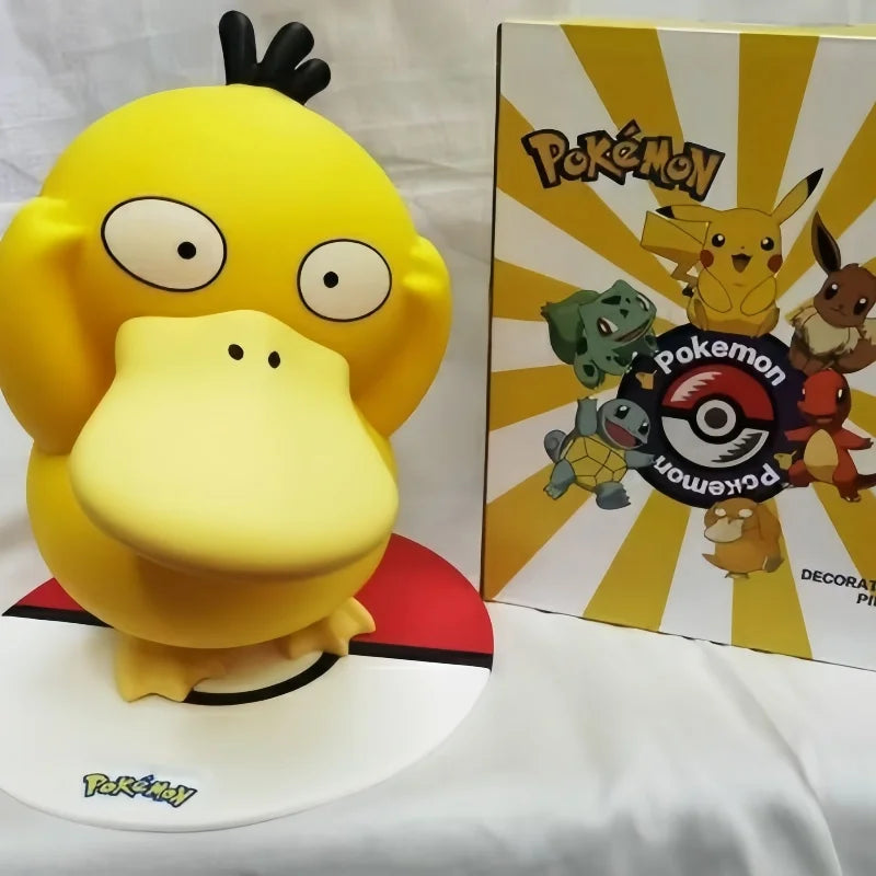 2025 New Hot Pokemon Pikachu Doll Model Large Figure Charmander Eevee Porkby Squirtle Ornament Figurine Younth Toy Collects Gift
