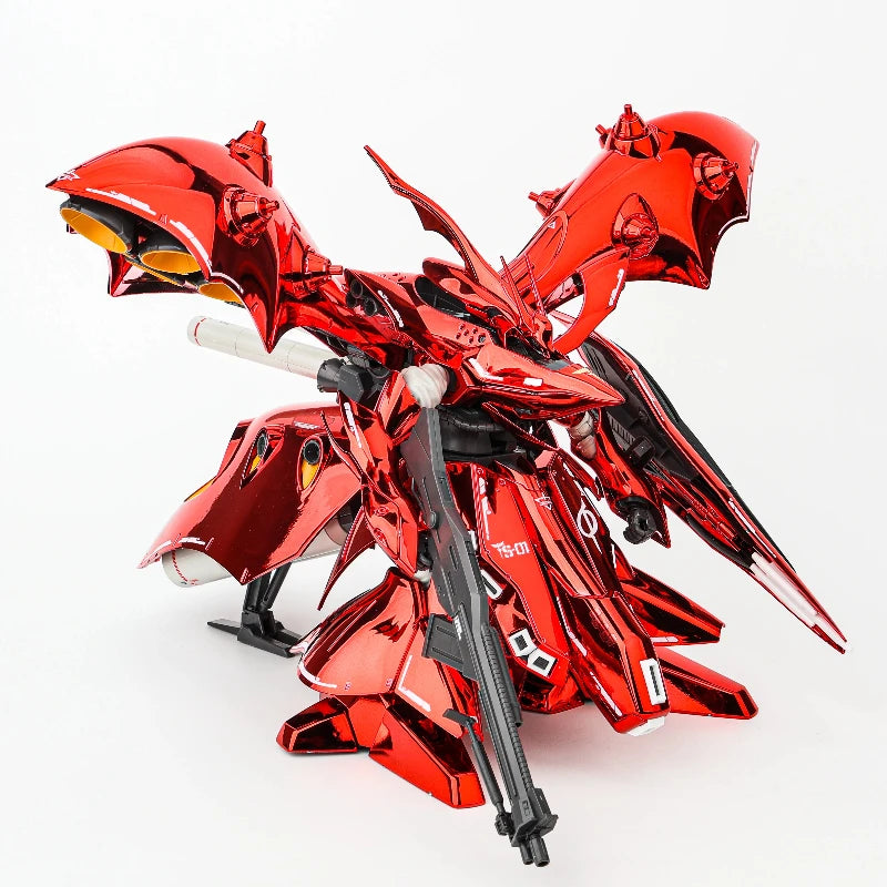 HG 1/144 MSN-04II Nightingale Electroplating Version Assembly Model Kit  Action Figure With Water Decal Anime Mecha Toy Boy Gift