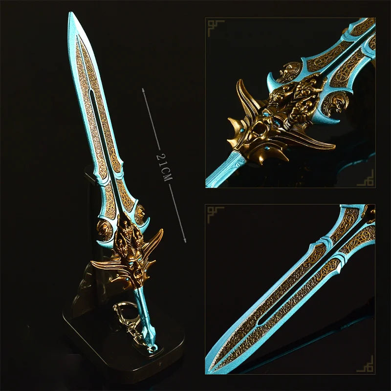22cm Blade of Olympus Battle Version God of War Figure Ornaments Decorations Knife Toy Sword Gifts Collections