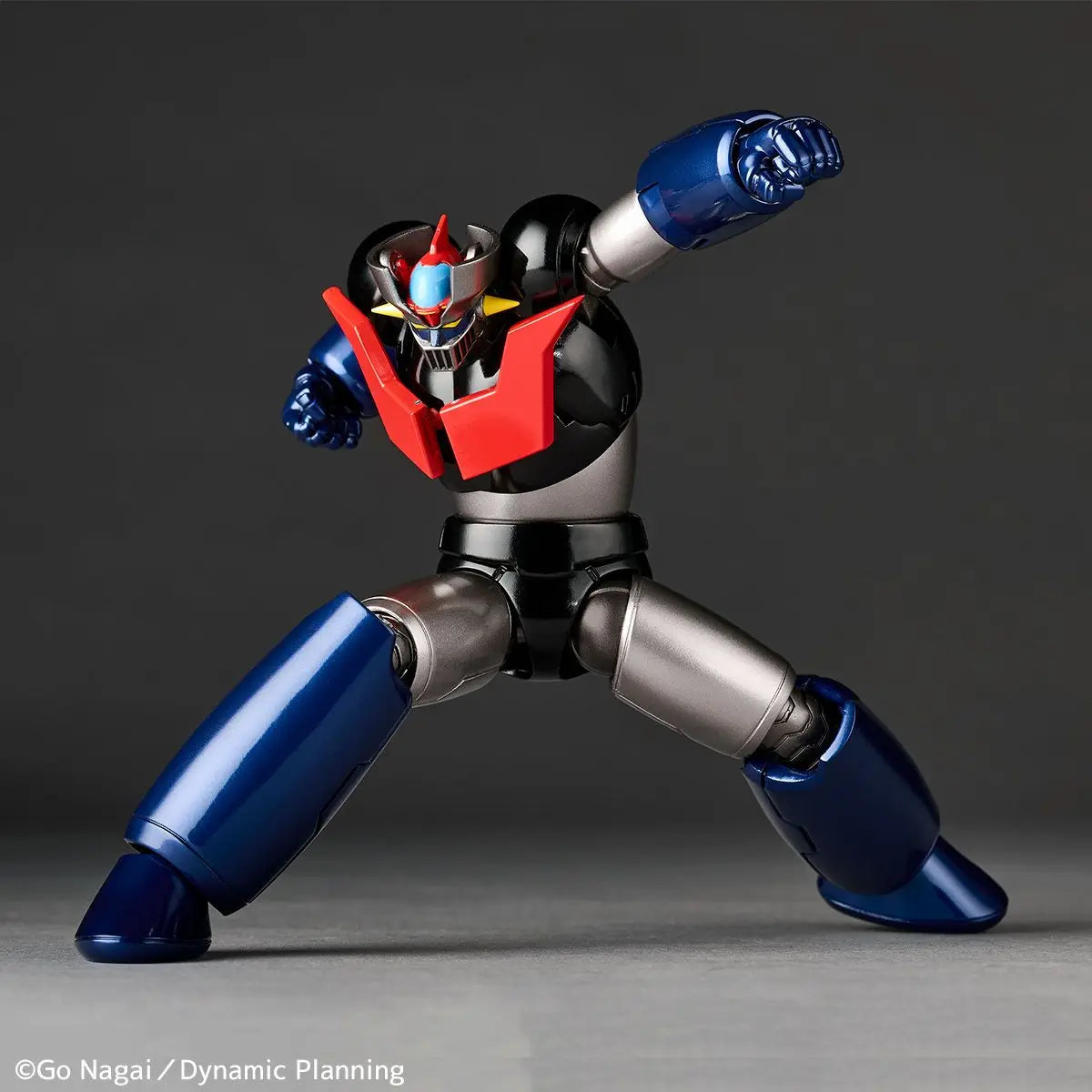 Kaiyodo Revoltech Amazing Yamaguchi Mazinger Z Action Figure - Legendary Super Robot Ameyama Mazingo Model Toy for Collectors