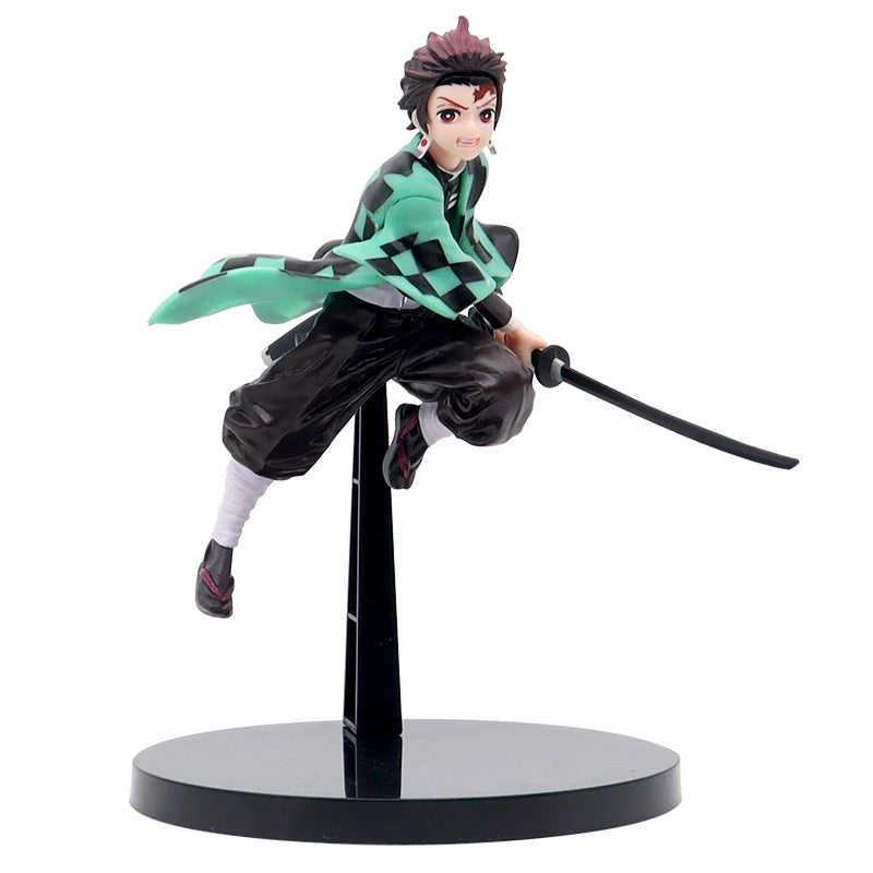 19-24CM Anime Demon Slayer Kanroji Mitsuri Kamado Tanjirou Kamado Nezuko Action Figure Model Toy gIFT