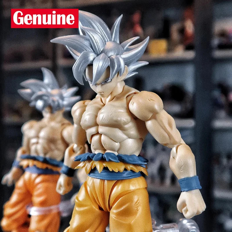 Genuine Bandai Dragon Ball Z Vj30th S.H.Figuarts Son Goku Ultra Instinct Toyotaro Edition Super Saiyan Action Figure In Stock