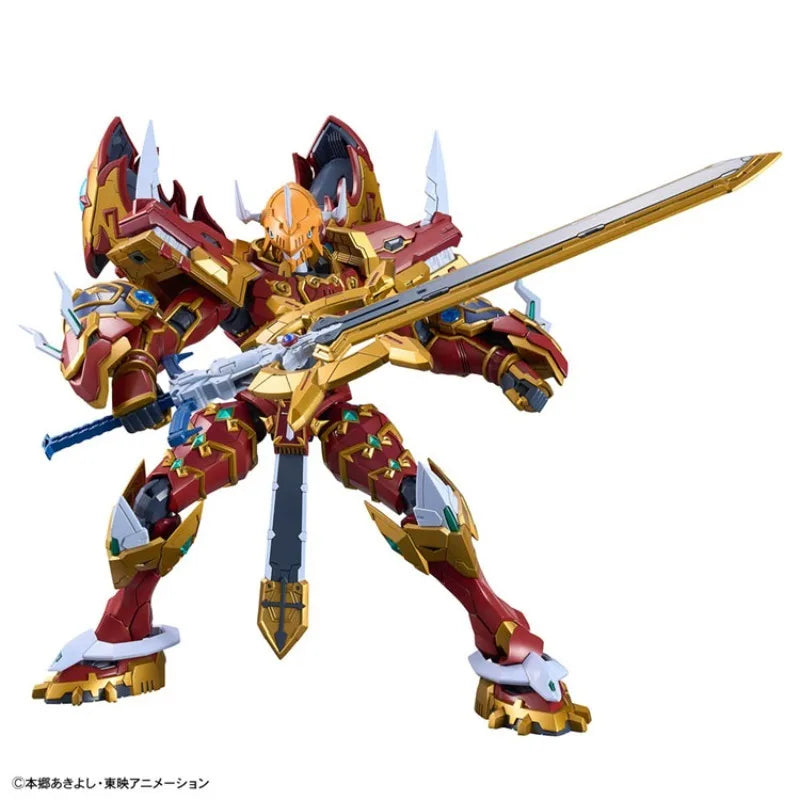 Bandai Original Digimon Adventure Anime Figure-rise Standard FRS KAISERGREYMON Action Figure Assembly Toys Gifts for Children