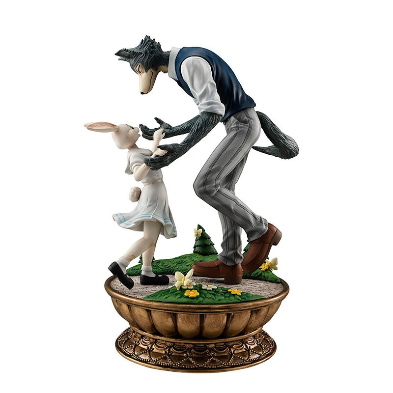 In Stock  Genuine Original Mega House Hal & Legoshi Rouis Juno & Pina BEASTARS Action Anime Figure Dolls Statuette Ornament Gift