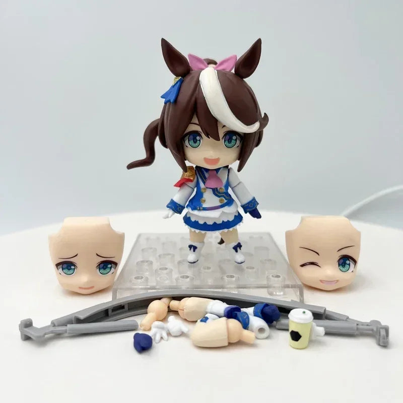 25cm Umamusume Pretty Derby Rice Shower Anime Girl Figure Satono Diamond/Matikanetannhauser/Kitasan Black Action Figure Doll Toy