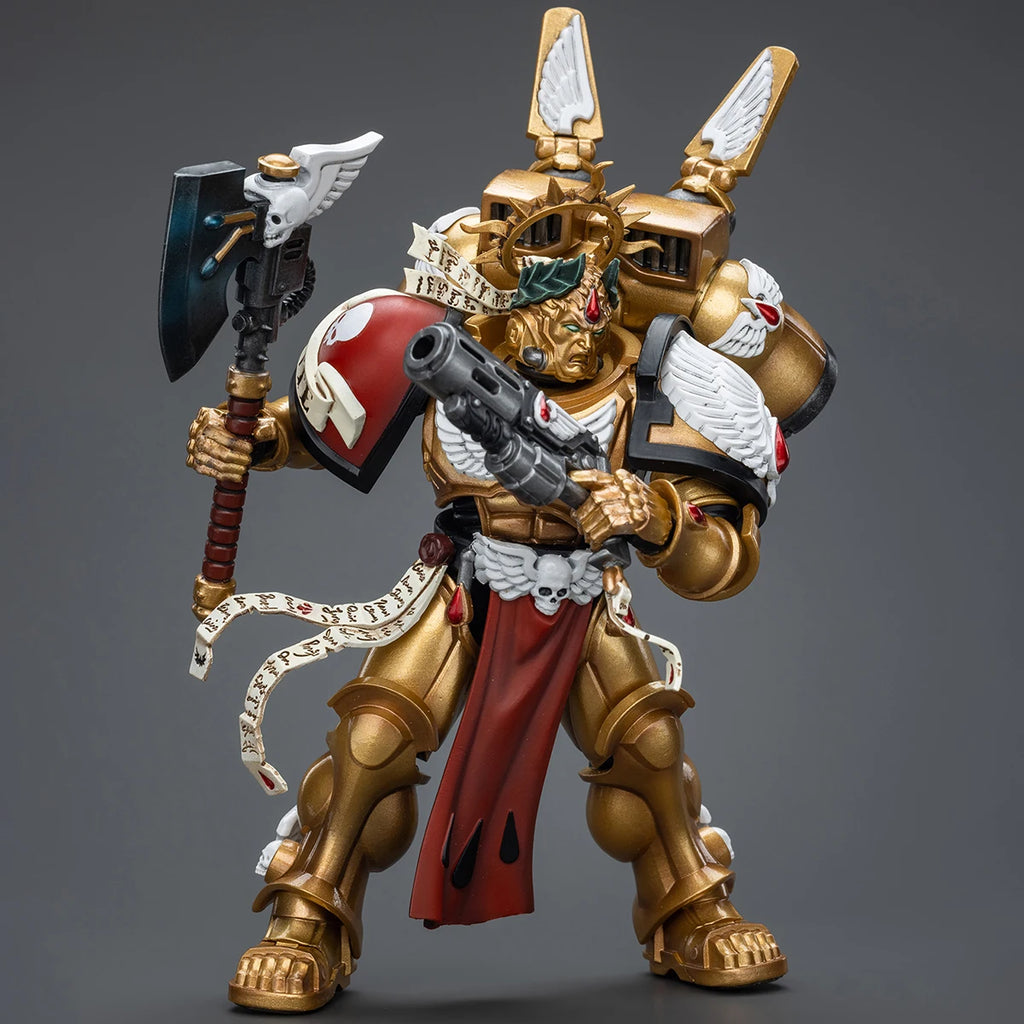 HIPLAY JOYTOY Blood Angels Sanguinary Guard Commander Dante 1/18 Warhammer 40,000 Reissue Action Figure