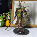 2024 New 21cm Black Myth: Wukong Action Figure Monkey King Bar Wukong Figure Models Statues Toys Room Ornaments Birthday Gift