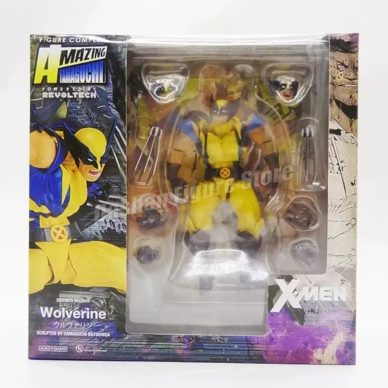 Amazing Yamaguchi Revoltech Agent Venom Action Figure Collection Superhero Eugene Thompson Venom Figurine Model Toys for Gifts