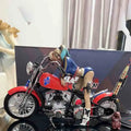 Genuine Principal Gu Dc Suicide Squad Harleen Quinzel Motorcycle Action Figure Model Ornaments Collectible