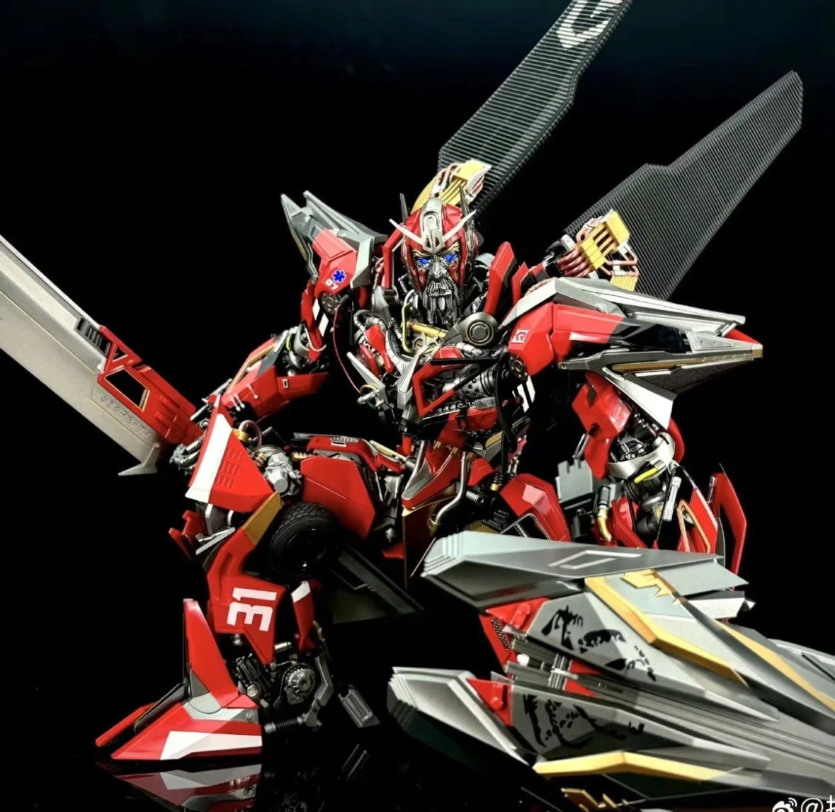 SP-316 SP316 Sentinel Prime 1:1 Scale Movie Series Alloy Parts Action Figure Desktop Decoration Birthday Gift Collectible Toy