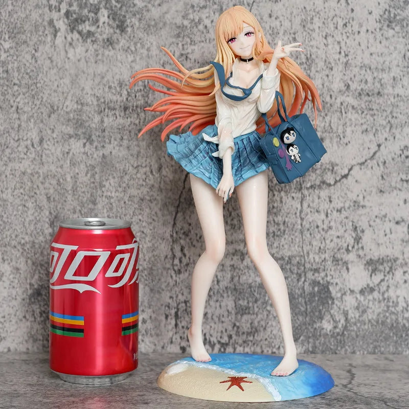 27,5 cm My Dress-Up Darling Marin Kitagawa Beach Figur Geburtstagsgeschenk für Jungen Anime Bishoujo Decor Collection Anime Merchandise