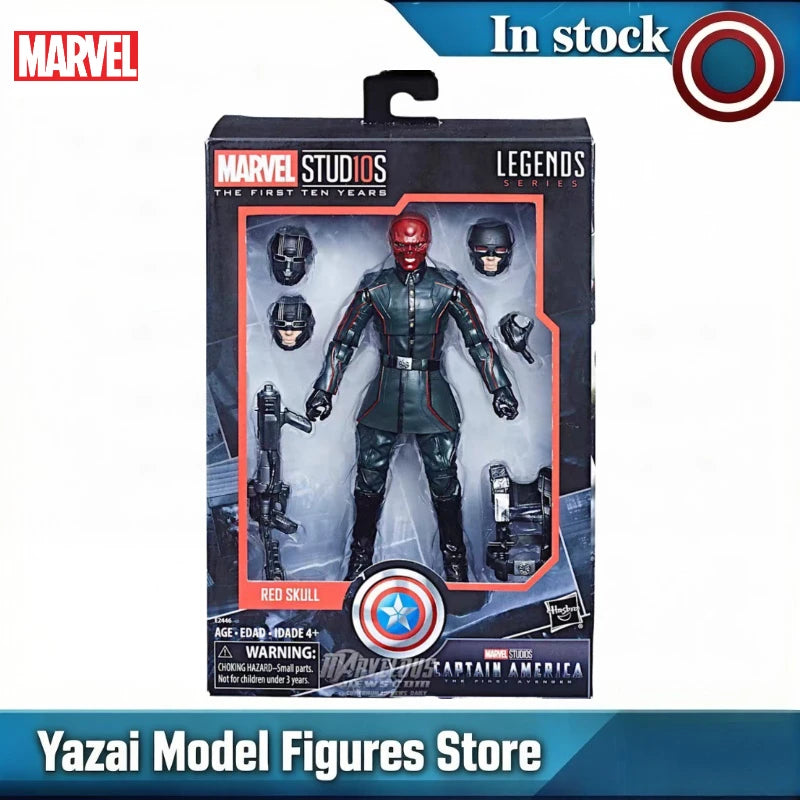 Original Marvel Legend Series MARVEL STUDIOS RED SKULL Action Figure Toys Model Gift