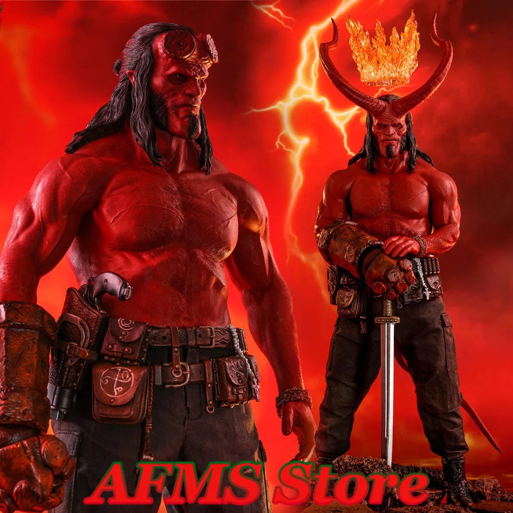 Original HOTTOYS MMS527 1/6 Scale Collectible Figure Hellboy Supernatural Investigator 12Inch Men Soldier Action Figure Model