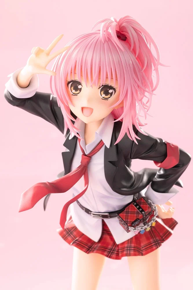 In Stock Original Kotobukiya Shugo Chara Hinamori Amu School Uniform Ver. PVC Figure Collectible Toy