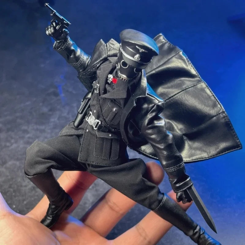 2026 New Tem Studio X Skull Toyz 1/12 Scale Crimson Night Commander 6-Inch Articulated Figure Collection Decoration Model Toy