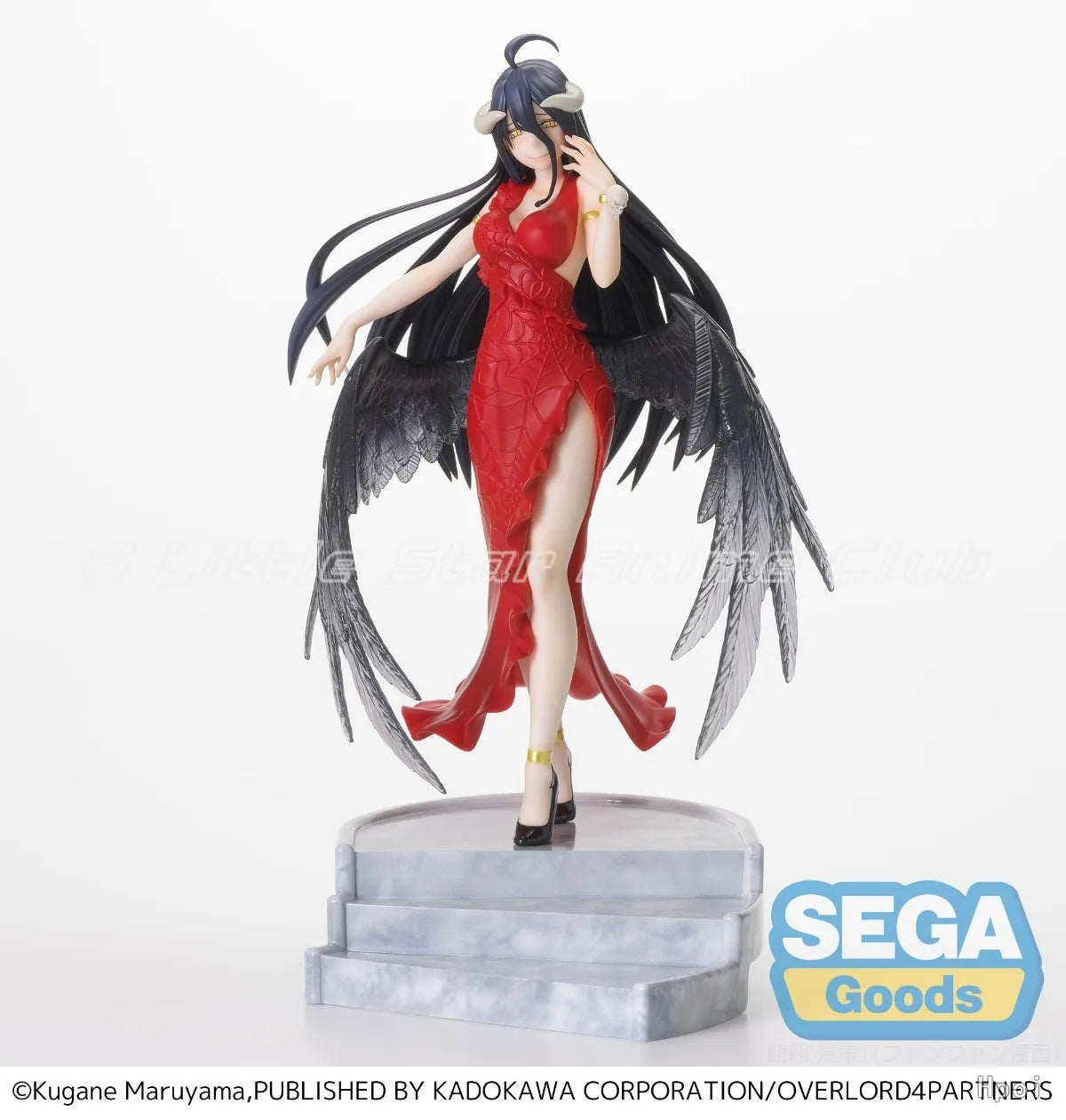 In Stock Original SEGA OVERLORD Albedo Anime Figures Model Collection Toys Gifts
