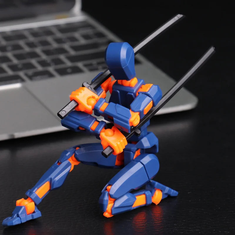 2025 Multi-jointed Action Figure 3d Printed Animation Modeling Assembly Movable 13 Body Movable Robot Toys Gifts For Children