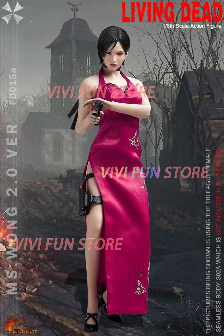 In Stock Hot Heart FD015 Ada Wong Ms.Wong 2.0 Movable Model Toys 1/6TH SCALE COLLECTIBLE FIGURE Accessory part LIVING DEAD