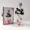 22cm Anime Re:ZERO Starting Life In Another World Rem Nekomimi Action Figure 1/8 PVC Model Doll Gift