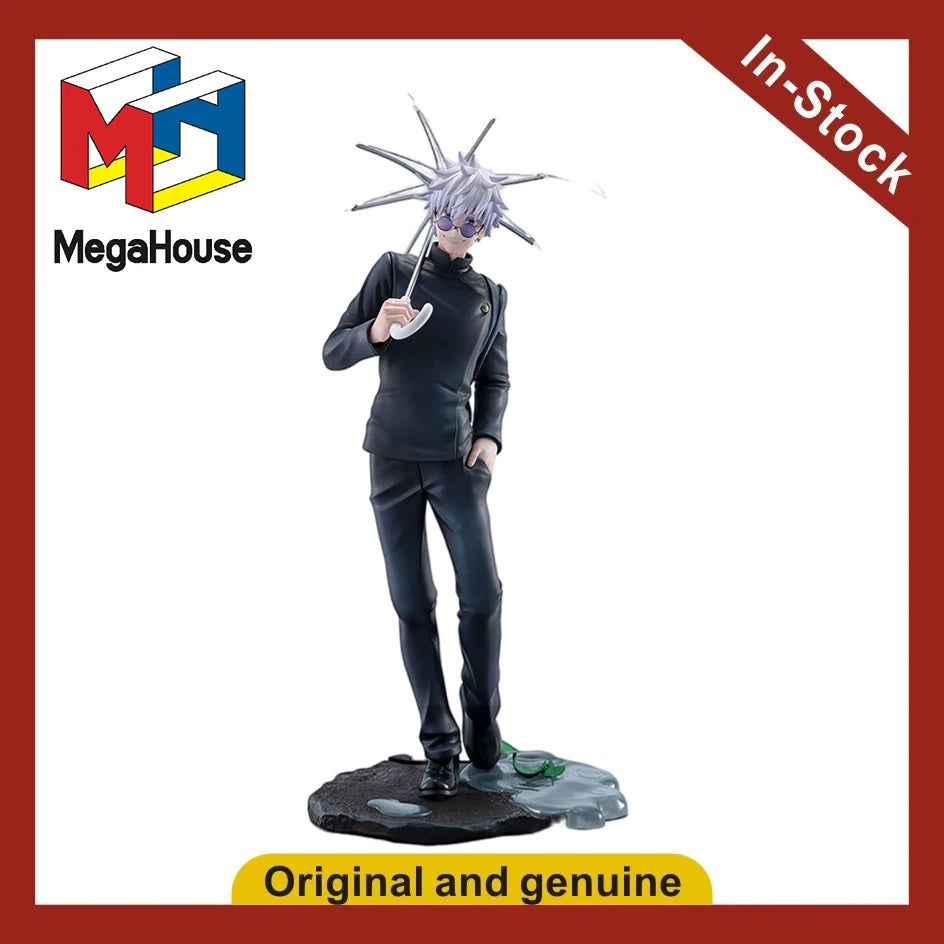【UA】MegaHouse Collectible Doll Spell Return Satoru Gojo High School Edition Figure Model Toy Gift