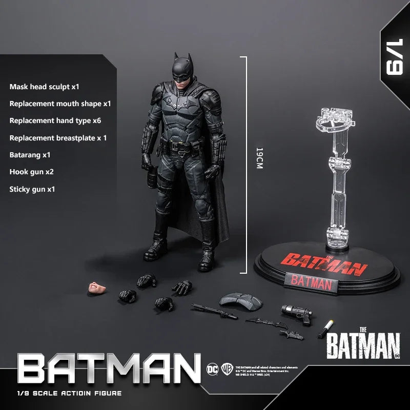 New Fondjoy DC Batman 1/9 Action Figure 2022 New Batman Model Deluxe Edition Action Figures Collect Ornaments Boy Birthday Gifts