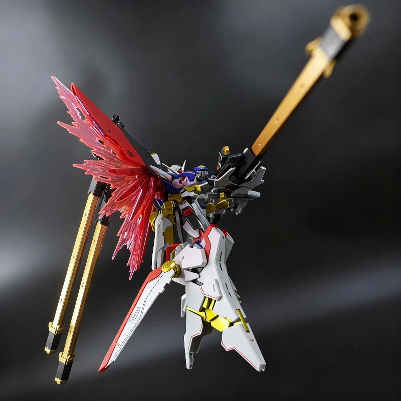 Star HG CE 1/144 Destiny 2 Zeus Silhouette Assembly Model Kit Painted Action Figure Big Light Wing Anime Toy Collectible Gift